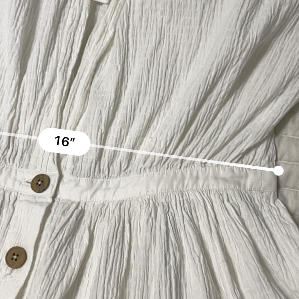 Jenni Kayne White Cotton Dress 12 - Picture 13 of 14